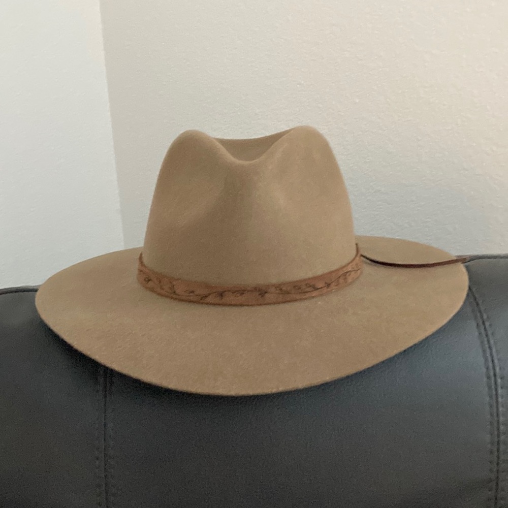 C. C. Wool fedora western felt hat